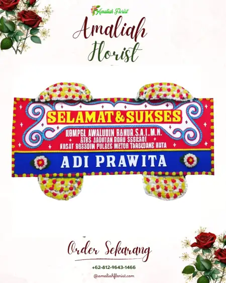 Papan Bunga Ucapan Selamat Sinungrejo